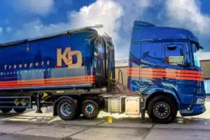 Transport Koning en Drenth vrachtwagen