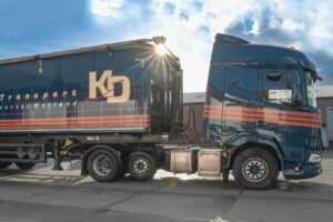 Transport Koning en Drenth vrachtwagen